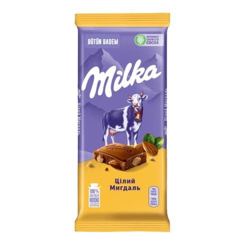 MİLKA BÜTÜN BADEM 100 G
