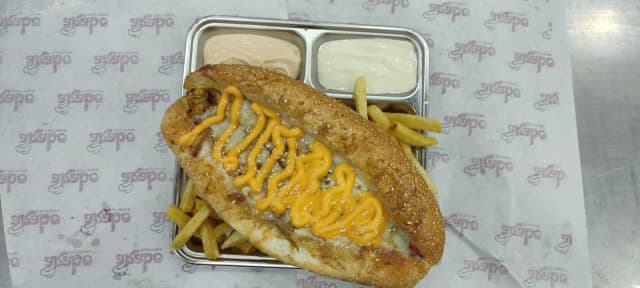 Arabo fajita sandwich