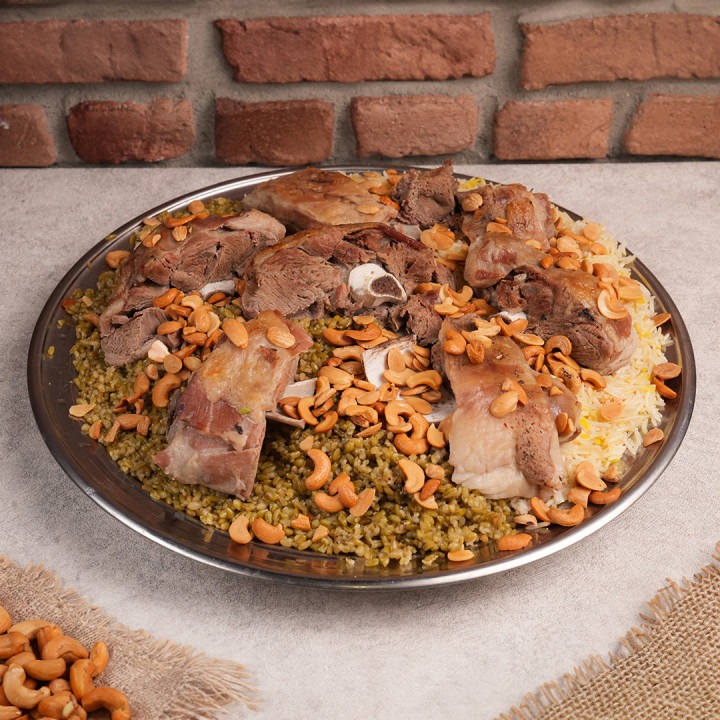 Mansaf rice with meat/4 people