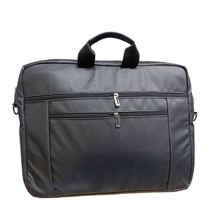 laptop çantası 15.6 inç deri çanta siyah renk