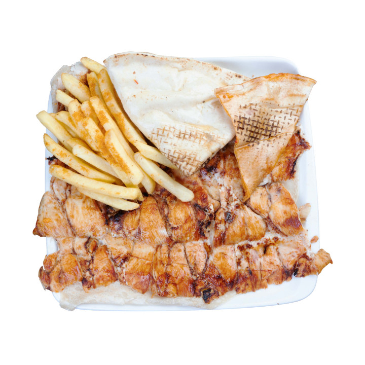 Takeaway Shawarma with Fries and Service 1000g