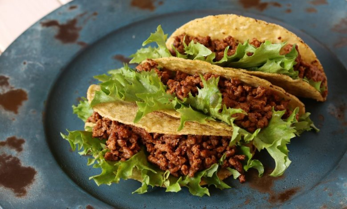 Meat taco 
